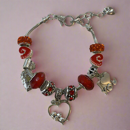 Pandora Bracelets with Cupid Charms